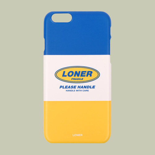 [로너] Loner twofold case-blue/yellow