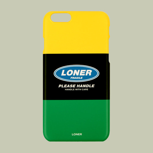 [로너] Loner twofold case-yellow/green