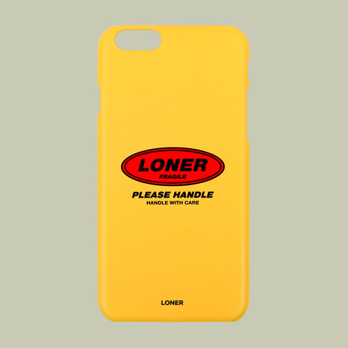 [로너] Loner twofold case-yellow