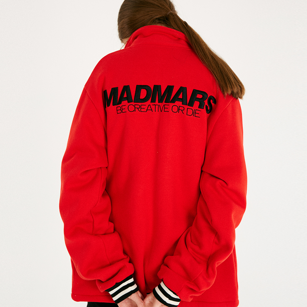 BOLD COACH JACKET_RED