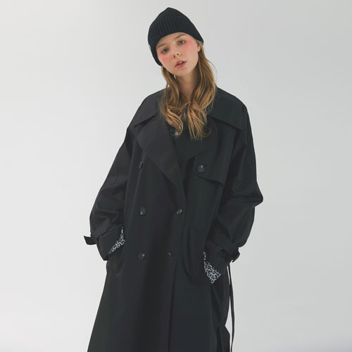 OVER TRENCH - BLACK