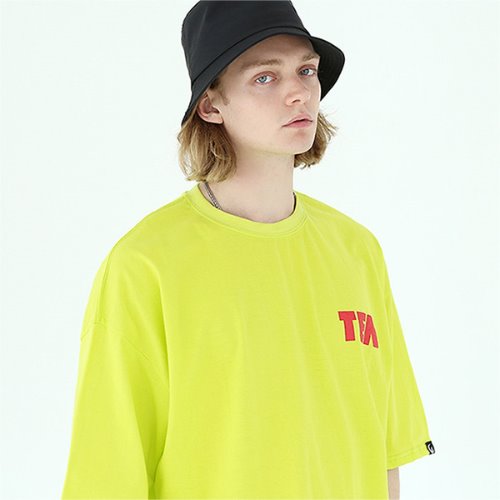 Over fit ten graphic T-shirt-tai132ss-neon