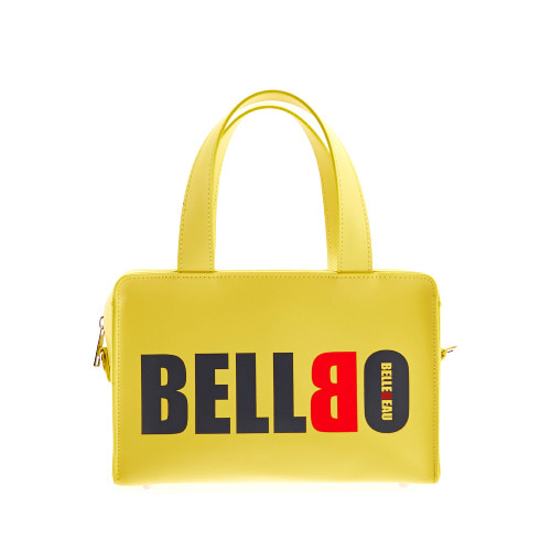 BELLBO 벨보(BELLEBEAU) - BOX TOTE BAG YELLOW