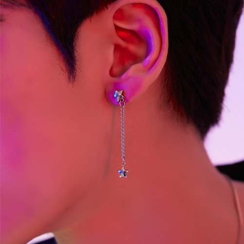 Star rain earring