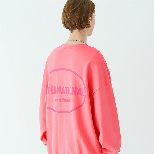 international sweat shirt pink