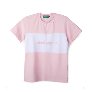 DOUBLE SEWING BASIC T-SHIRTS - PINK