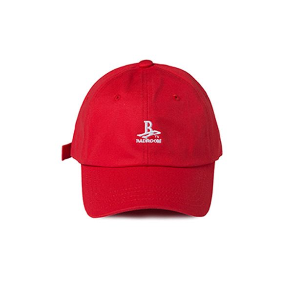 BR LOGO BASEBALL CAP RED