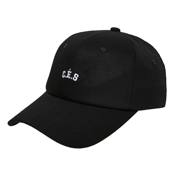17SS UNISEX C.E.S LOGO BALL CAP BLACK