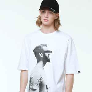 CLIFF OVER FIT T-SHIRT_WHITE