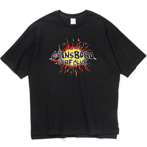 10`s Overfit Sunrise T-shirts Black