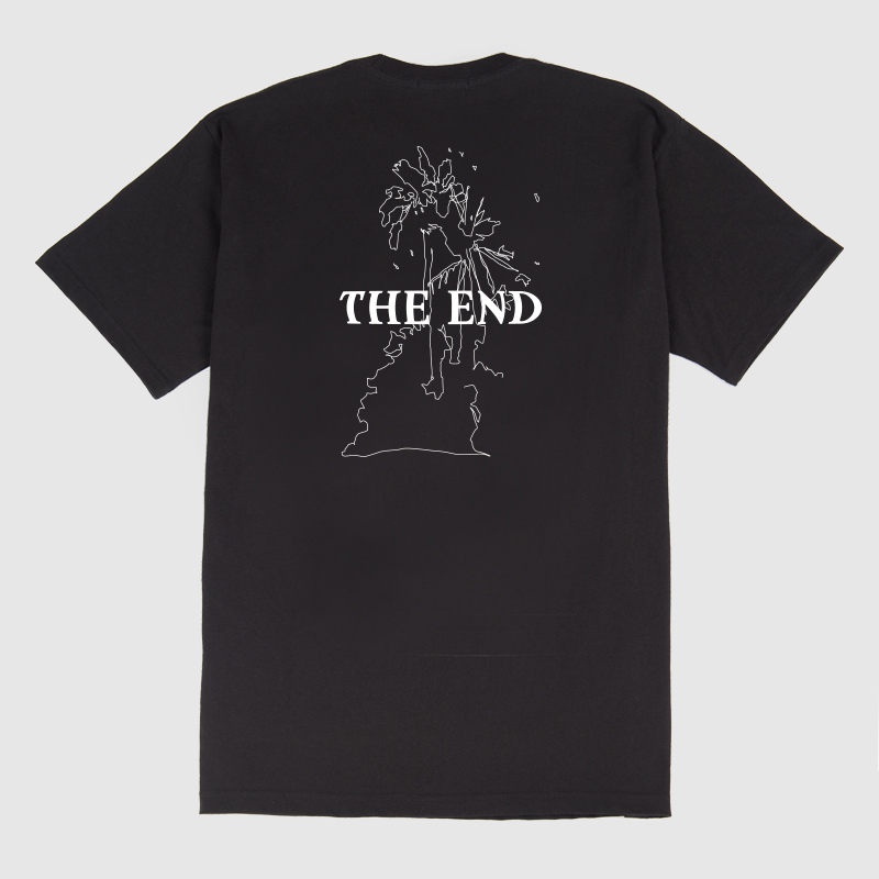THE END T-SHIRT - BLACK