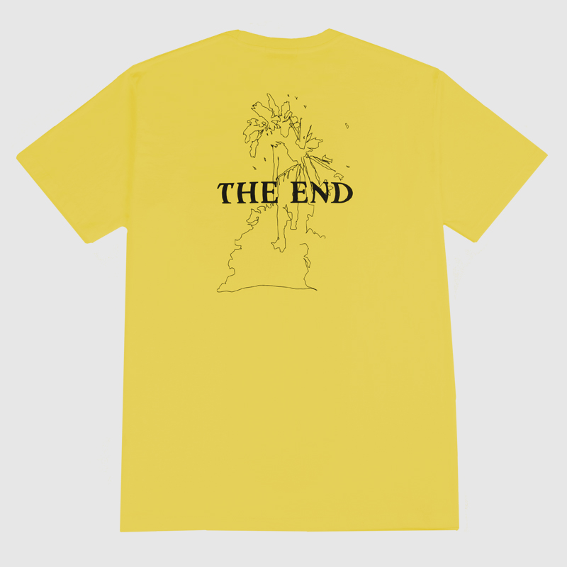 THE END T-SHIRT - YELLOW
