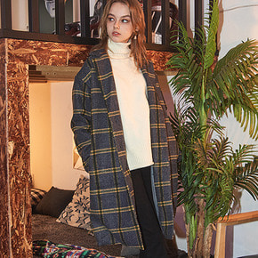 Crump over-fit classic check coat (CO0010-1)