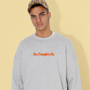 YOU COMPLETE ME SWEAT SHIRT_GRAY