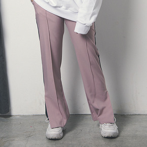 WIDE POINT PANTS PINK