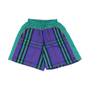 Check Short Pants [Purple]