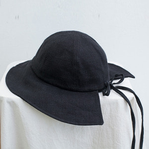 [아노니스][ANONIS] PURE BUCKET HAT - BLACK
