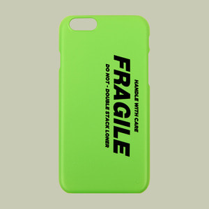 [로너] Fragile case-neon/green