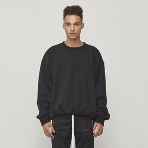 Oversized Sweatshirt Black (D18F111)
