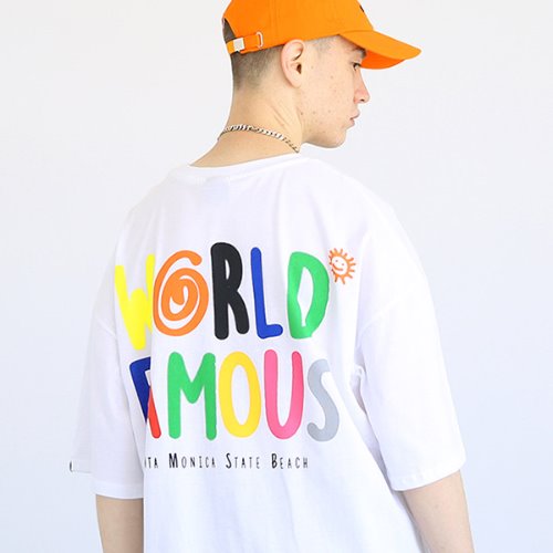 World famous T-shirt-tai151ss-white