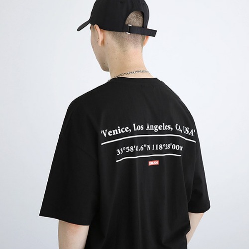 Venice beach T-shirt-tai154ss-black