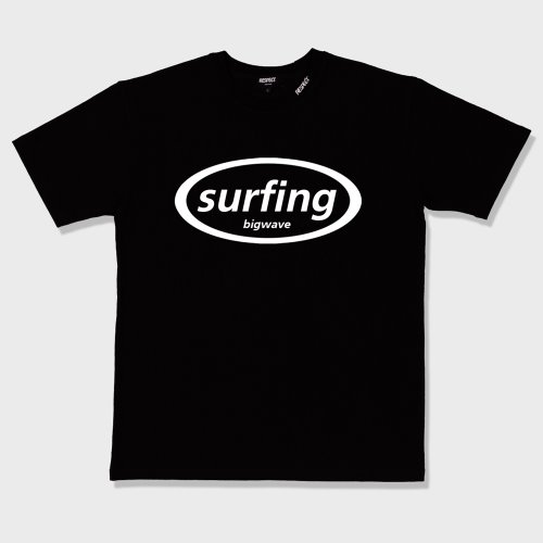 서핑 반팔티 (블랙)