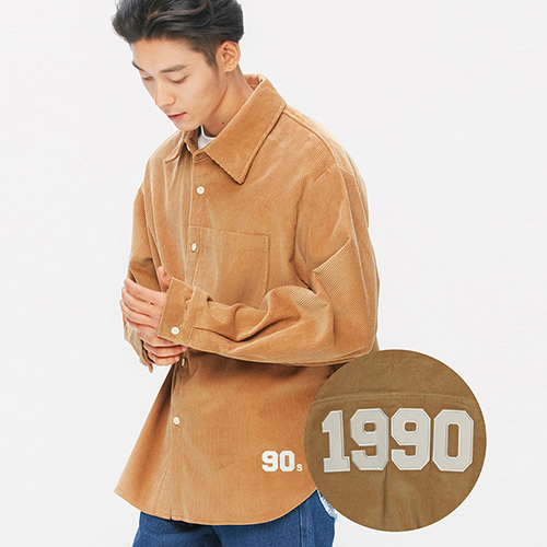 8&#039;s Corduroy 1990 Shirts-Jacket (brown)