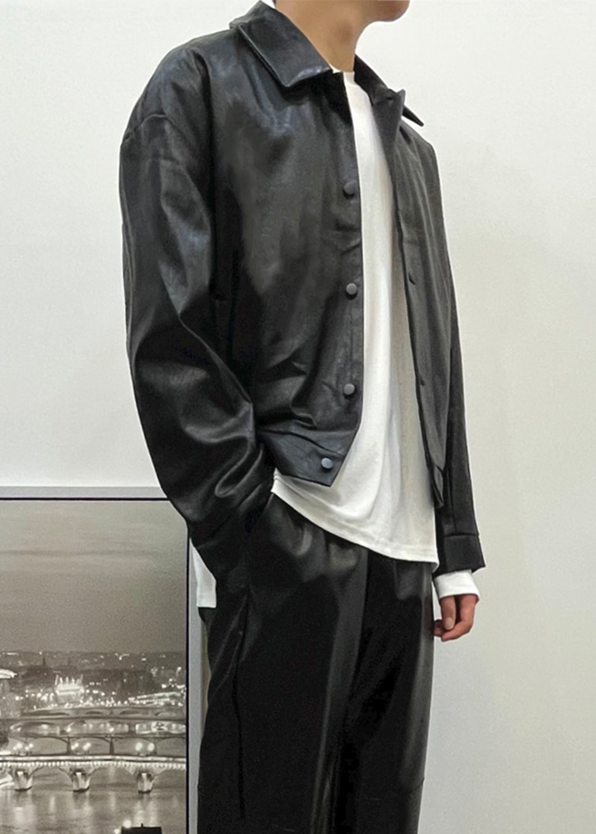 Sienna Vegan Leather Jacket