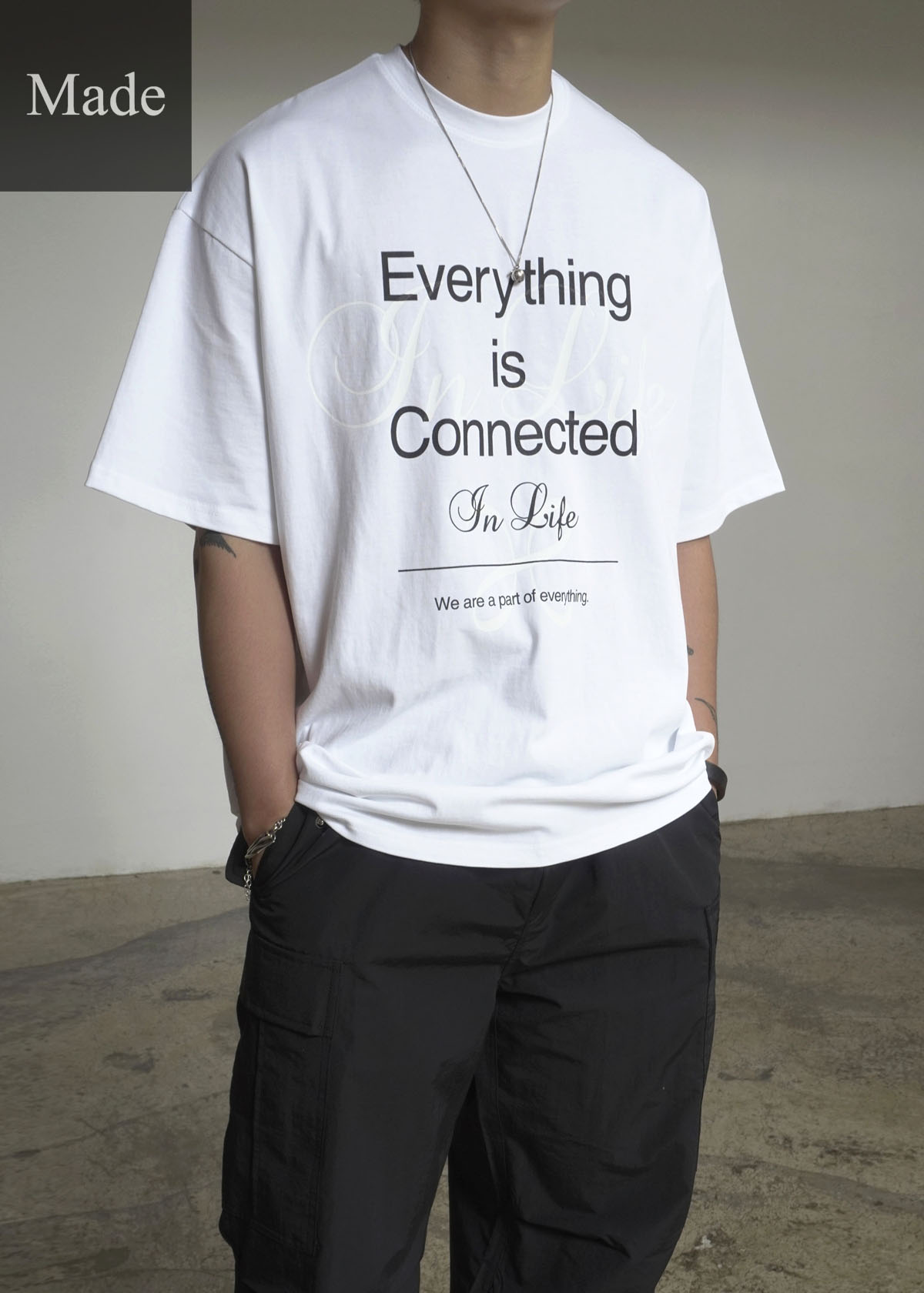 (50% SALE) 21SS Everything is Connected Tee (3Color)