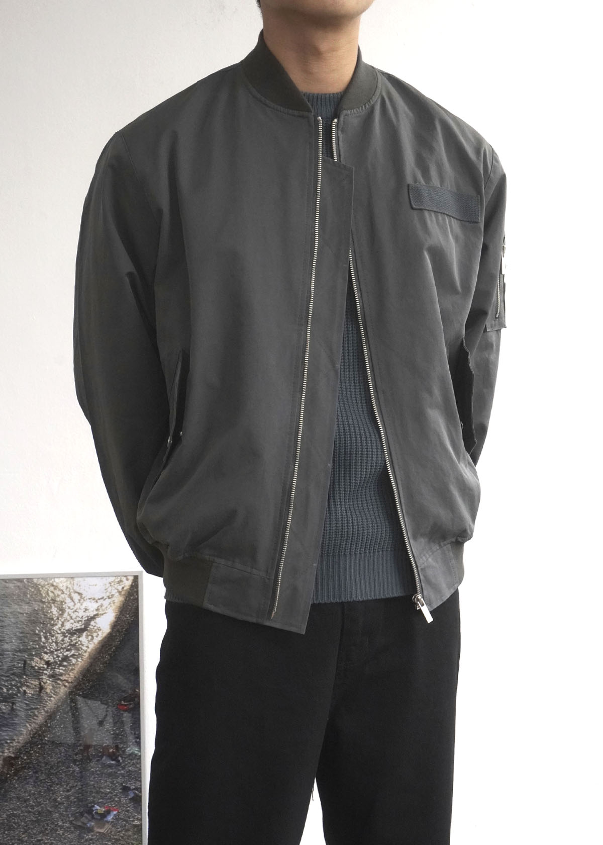 Soft Basic MA-1 Jacket (3Color)