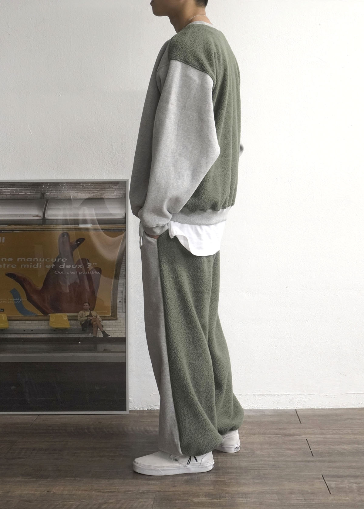 Napping Over String Wide Pants (2Color)