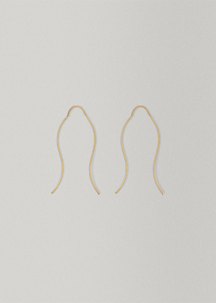 韓国の通販サイト OHOTORO | wave drop earrings