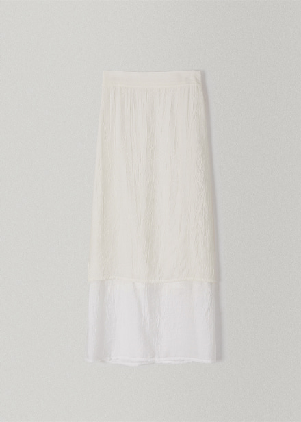 韓国の通販サイト OHOTORO | sheer double skirt