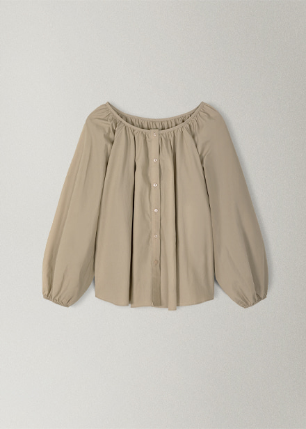 韓国の通販サイト OHOTORO | 2 way shirring blouse