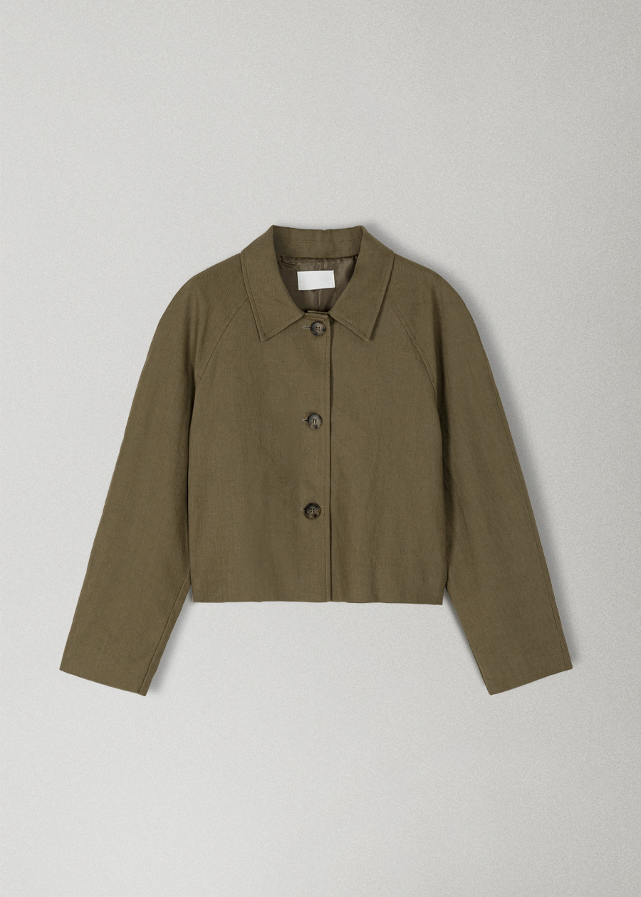 韓国の通販サイト OHOTORO | curve linen jacket