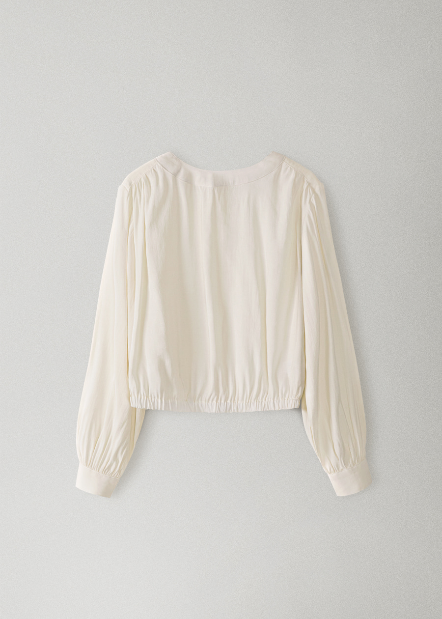 韓国の通販サイト OHOTORO | 2 way button blouse