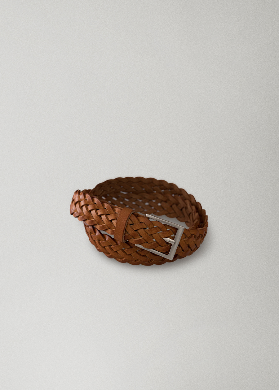 韓国の通販サイト OHOTORO | leather braided belt