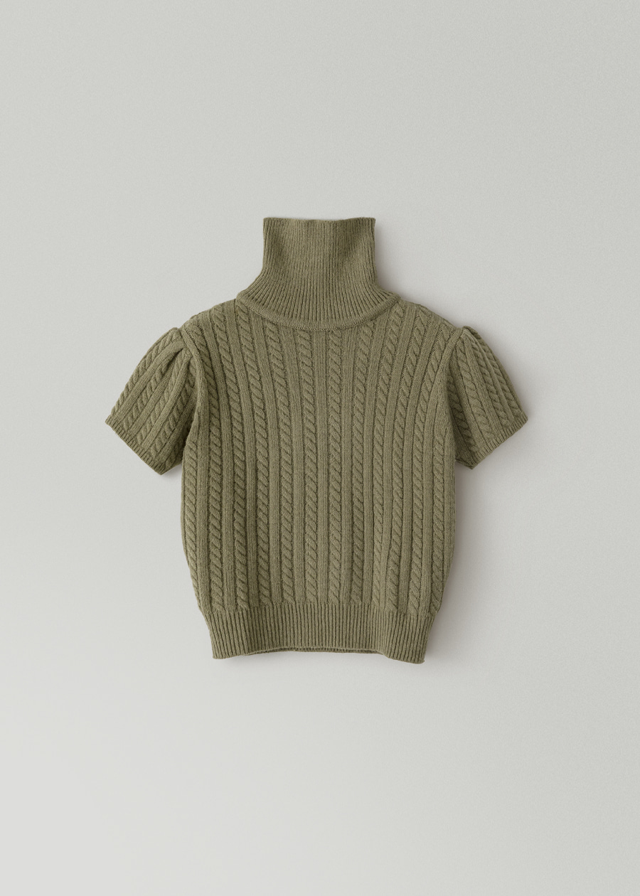 韓国の通販サイト OHOTORO | cable short sleeve knit