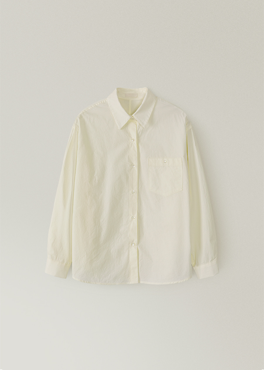 韓国の通販サイト OHOTORO | cream pocket shirt