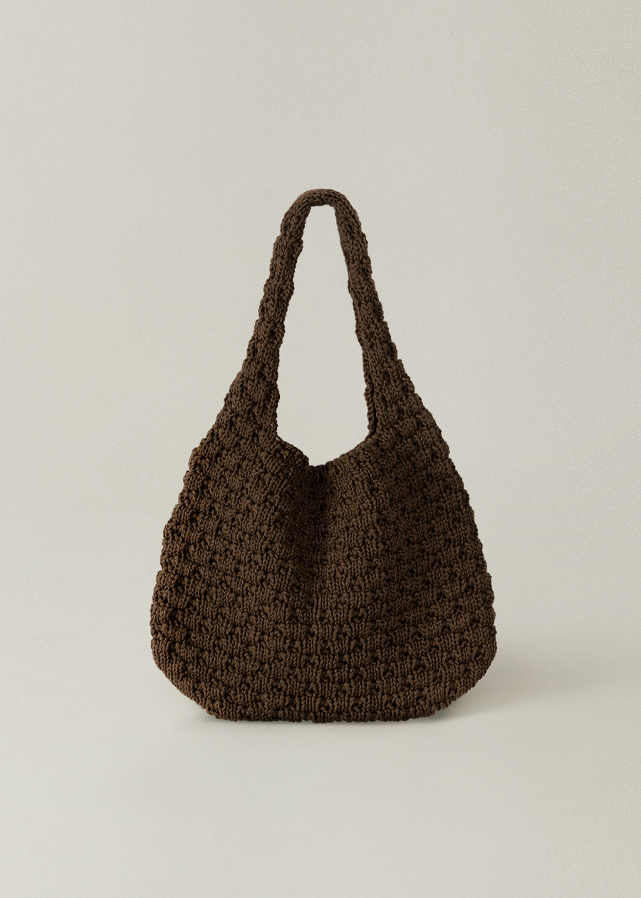 韓国の通販サイト OHOTORO | half moon knit bag