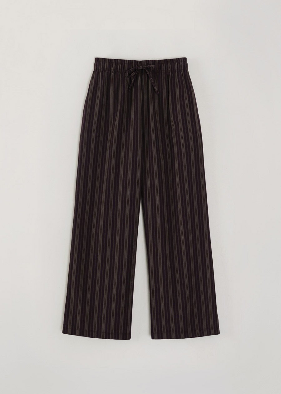 chic stripe pants | OHOTORO