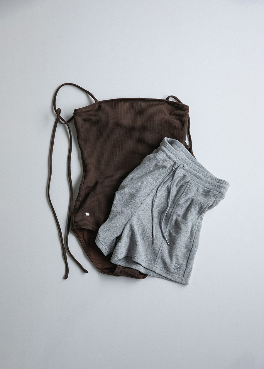 nap towel half pants | OHOTORO