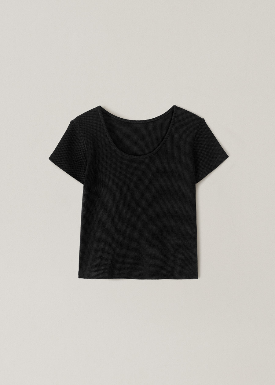 【OHOTORO オオトロ】Sorbet top black Tops | OHOTORO