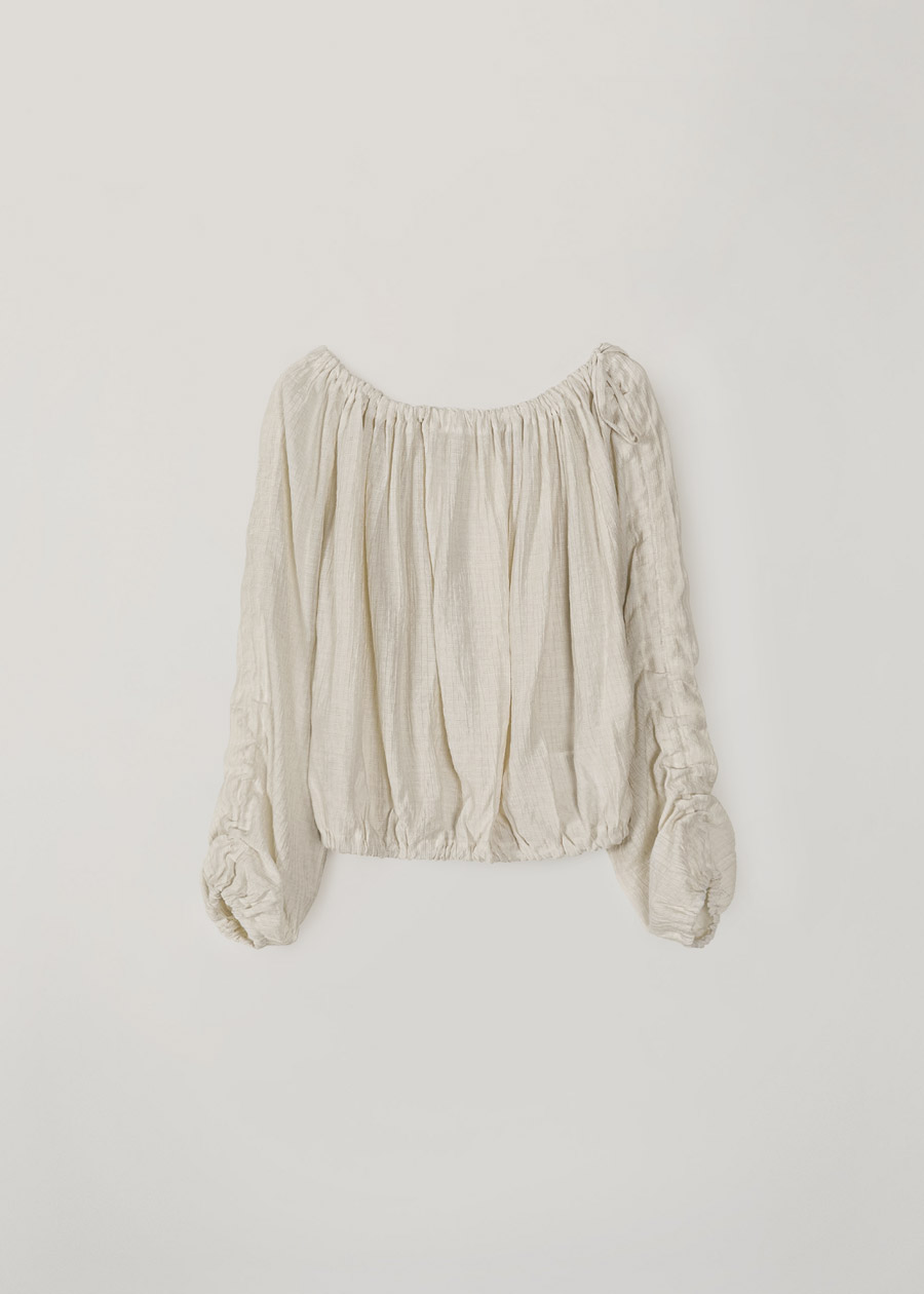 herbs string blouse | OHOTORO