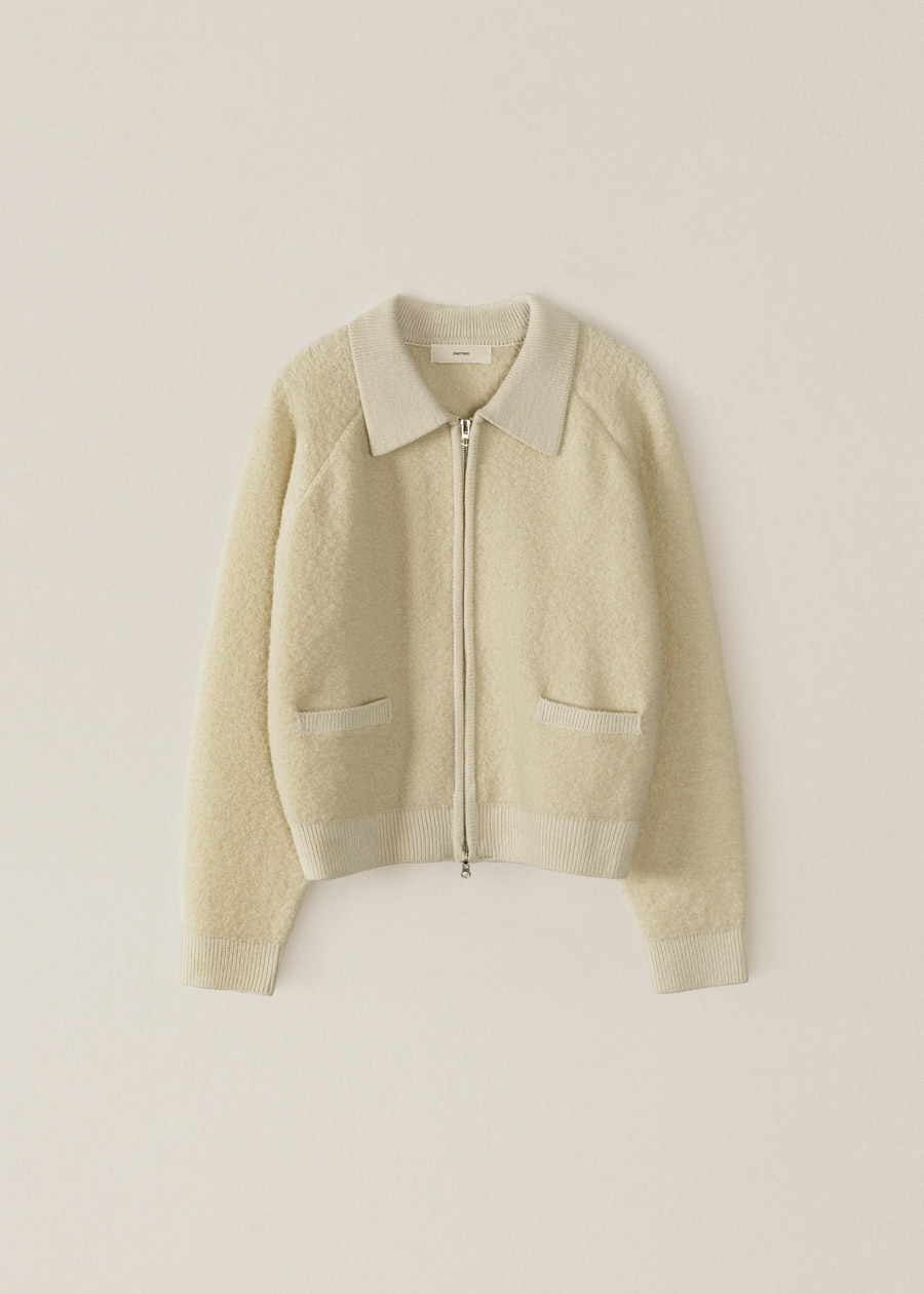 韓国の通販サイト OHOTORO | wool pocket zipper knit