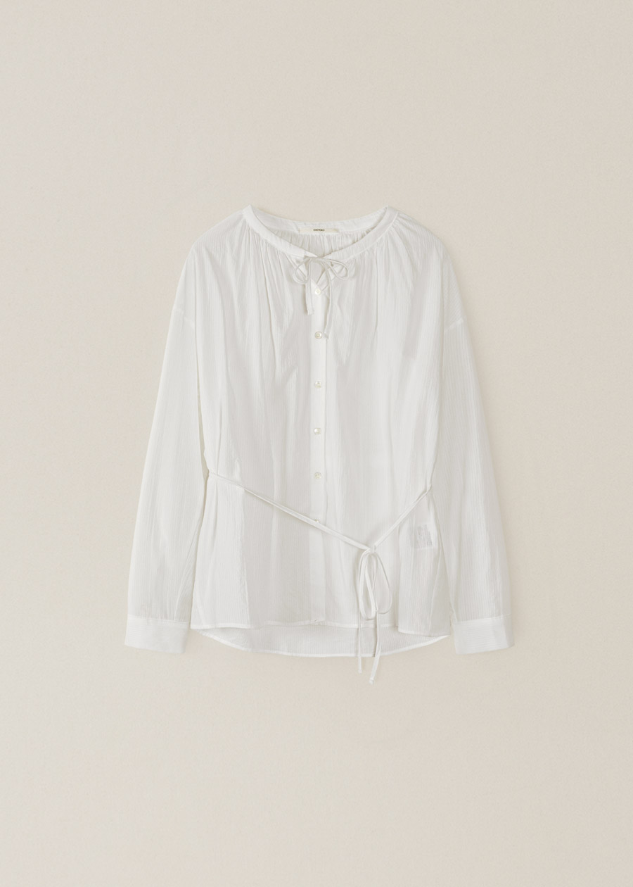 韓国の通販サイト OHOTORO | chiffon round blouse