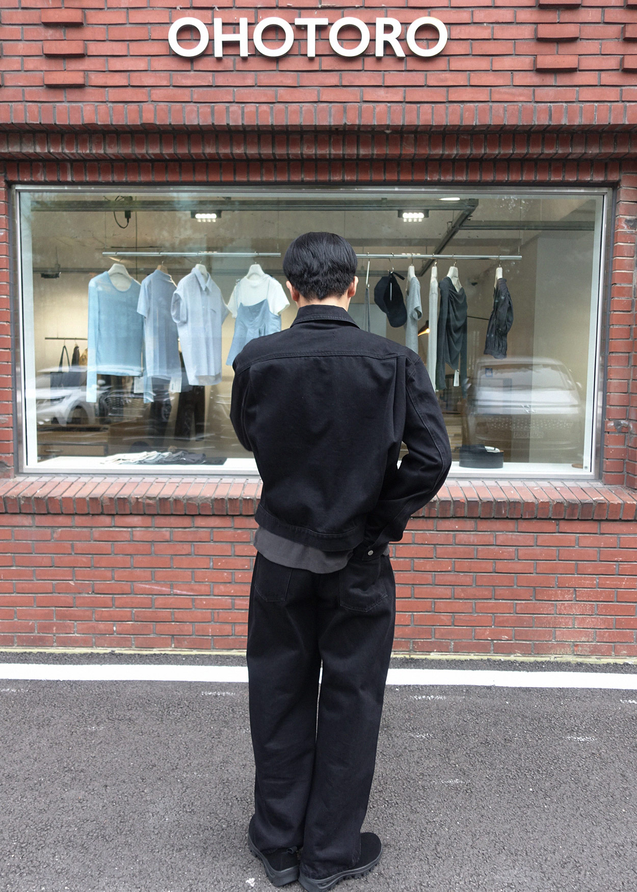 loom black jeans for him | OHOTORO