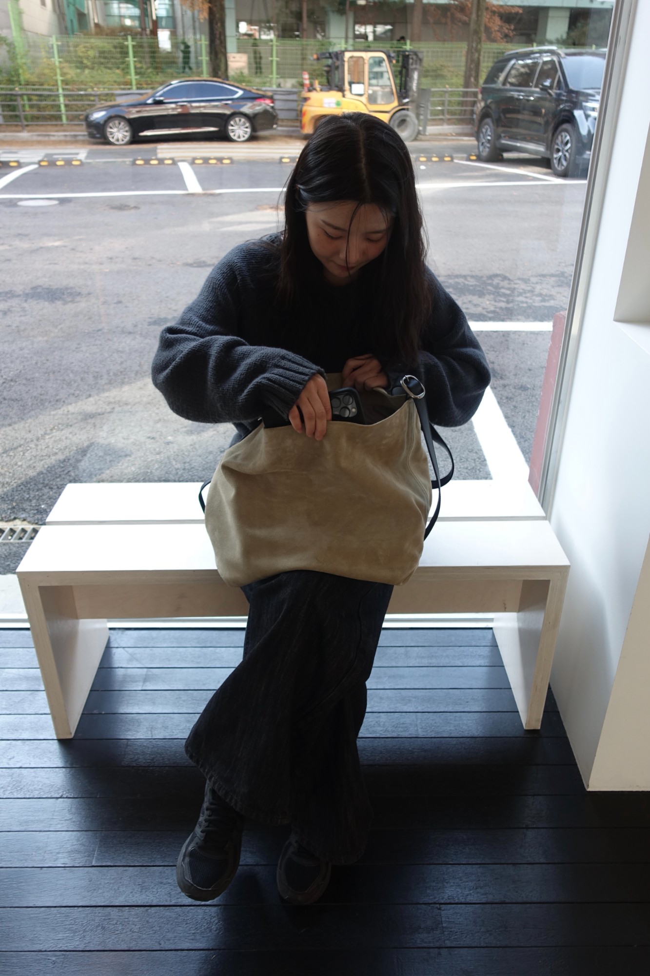 バッグ OHOTORO Carlos Suede Bag carlos suede bag | OHOTORO