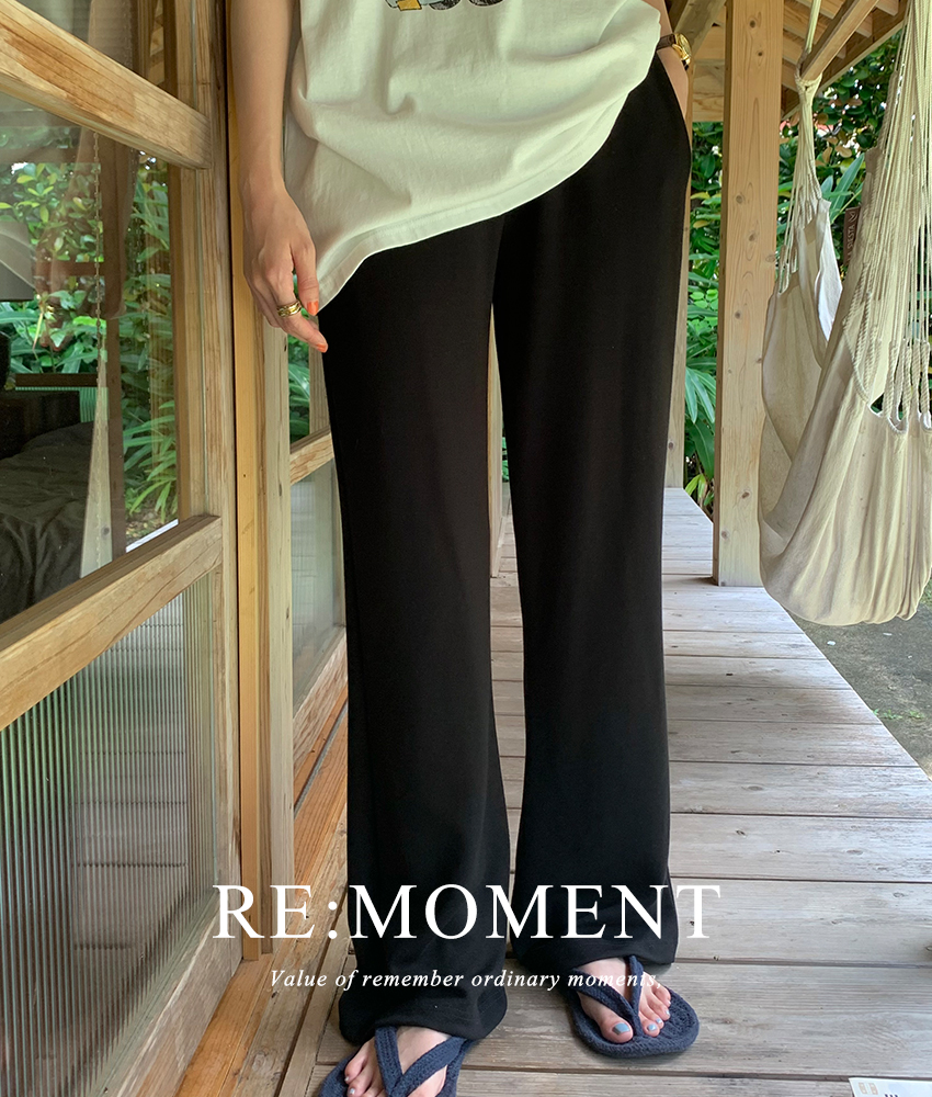[RE:MOMENT/Same-day delivery] Made. Cillin Semi-Bootcut Sweat Pants 2 colors!