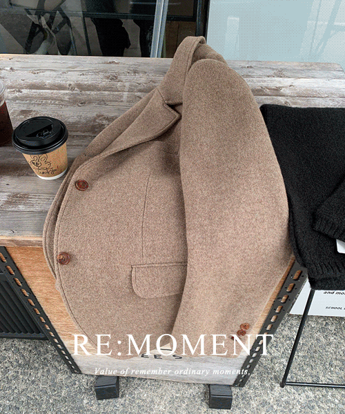 [RE:Moment/Same-day delivery] Made. Heather Shirtland Wool Jacket